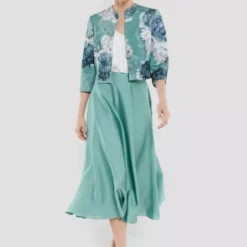 SWING Francis Jacket -Jurken Verkoopwinkel Francisjacket Turqouiseblue 4