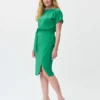 Joseph Ribkoff Freida Dress 231015 -Jurken Verkoopwinkel Freidadress231015 Foliage 1 scaled