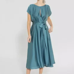 SWING Gigi Dress -Jurken Verkoopwinkel Gigidress Jewelblue 3