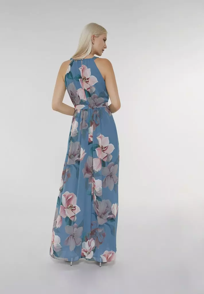 SWING Ginevra Maxi Flower Dress 7 SWING Ginevra Maxi Flower Dress - Afbeelding 5
