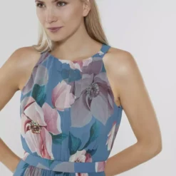 SWING Ginevra Maxi Flower Dress 17 SWING Ginevra Maxi Flower Dress -Jurken Verkoopwinkel Ginevramaxiflowerdress Seablue 6