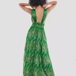 SWING Imana Dress -Jurken Verkoopwinkel Imanadress GloriousGreen 3