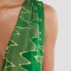 SWING Imana Dress -Jurken Verkoopwinkel Imanadress GloriousGreen 5