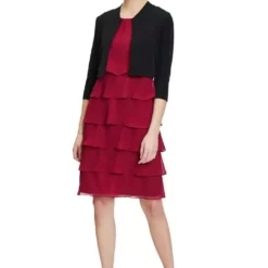 Vera Mont Jersey Blzr Jacket -Jurken Verkoopwinkel Jerseyblzrjacket Black 4