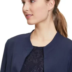 Vera Mont Jersey Blzr Jacket -Jurken Verkoopwinkel Jerseyblzrjacket Nightsky 6
