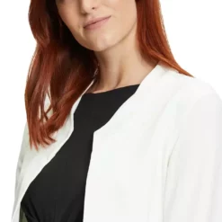 Vera Mont Jersey Blzr Jacket -Jurken Verkoopwinkel Jerseyblzrjacket White 6