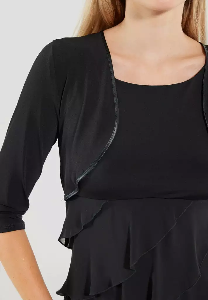 SWING Jersey Bolero Met 3-4 Mouw 6 SWING Jersey Bolero Met 3-4 Mouw - Afbeelding 4