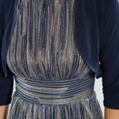 SWING Jersey Bolero Met 3-4 Mouw 23 SWING Jersey Bolero Met 3-4 Mouw -Jurken Verkoopwinkel Jerseyboleromet3 4mouw Navy 4