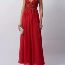 Mascara London Jessa Dress Red