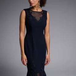 Joseph Ribkoff 231729 -Jurken Verkoopwinkel JosephRibkoff231729 Midnightblue 4 scaled