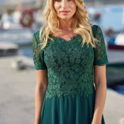 Christian Koehlert Jyra Dress -Jurken Verkoopwinkel Jyradress Botanicalgreen 3 scaled