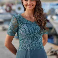 Christian Koehlert Jyra Dress -Jurken Verkoopwinkel Jyradress MoonlightJade 3 scaled