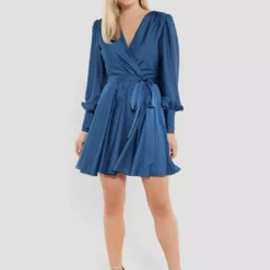 SWING Kaity Dress -Jurken Verkoopwinkel Kaitydress Majorelleblue 7