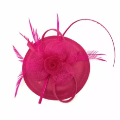 Dresses Boutique Kate Fascinator -Jurken Verkoopwinkel Katefascinator Fuchsia 3