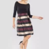 SWING Kimberley Dress -Jurken Verkoopwinkel Kimberleydress Brilliantwine 1