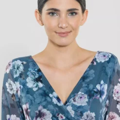 SWING Kirsten Dress -Jurken Verkoopwinkel Kirstendress Jewelblue 6