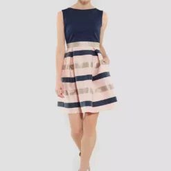 SWING Kleo Dress -Jurken Verkoopwinkel Kleodress Navy 4