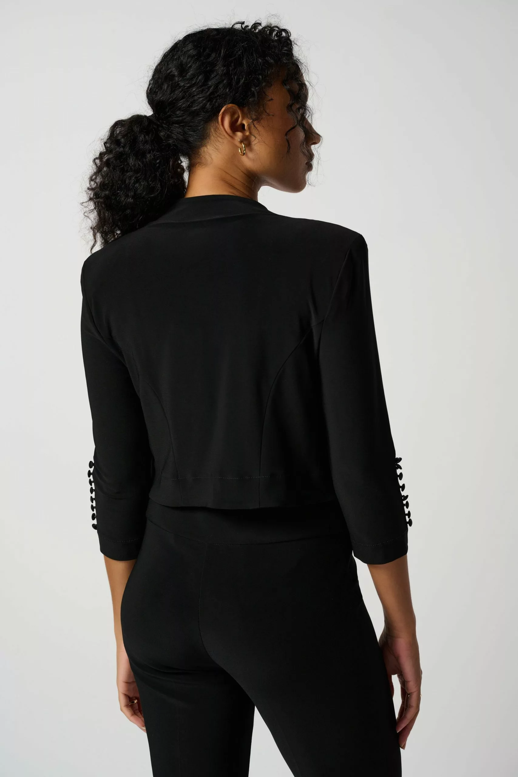 Joseph Ribkoff LSD Bolero Black 4 Joseph Ribkoff LSD Bolero Black - Afbeelding 2