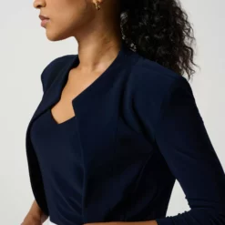 Joseph Ribkoff LSD Bolero Midnight Blue 8 Joseph Ribkoff LSD Bolero Midnight Blue -Jurken Verkoopwinkel LSDboleroMidnightblue 3 scaled