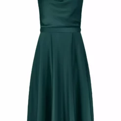 Vera Mont Lafiene Dress 10 Vera Mont Lafiene Dress -Jurken Verkoopwinkel Lafienedress DiamondGreen 1