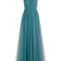 Vera Mont Lamoir Dress -Jurken Verkoopwinkel Lamoirdress Smokyteal 1