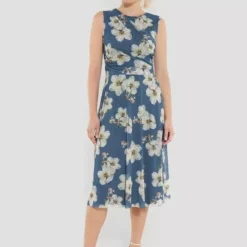 SWING Landre Dress 5AE5600 -Jurken Verkoopwinkel Landredress5AE5600 Fadedblue 4