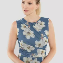 SWING Landre Dress 5AE5600 -Jurken Verkoopwinkel Landredress5AE5600 Fadedblue 5