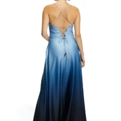 Vera Mont Lezza Dress -Jurken Verkoopwinkel Lezzadress LightBlue DarkBlue 3