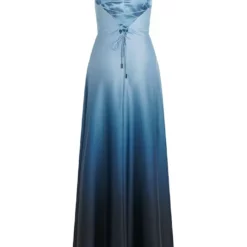 Vera Mont Lezza Dress -Jurken Verkoopwinkel Lezzadress LightBlue DarkBlue 4