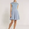 SWING Lilly Dress -Jurken Verkoopwinkel Lillydress Babyblue 1