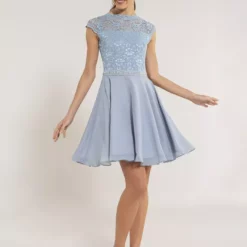 SWING Lilly Dress -Jurken Verkoopwinkel Lillydress Babyblue 3
