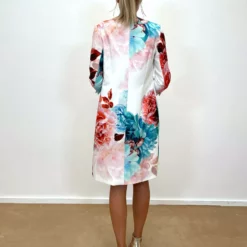 Linea Raffaelli Set 231-050-01 -Jurken Verkoopwinkel LineaRaffaelliSet231 050 01 Aqua 3