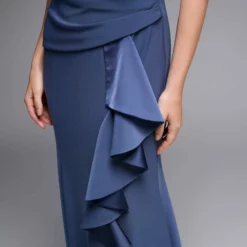 Joseph Ribkoff Linza Dress 231719 12 Joseph Ribkoff Linza Dress 231719 -Jurken Verkoopwinkel Linzadress231719 MineralBlue 4 scaled