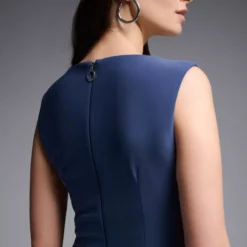 Joseph Ribkoff Linza Dress 231719 13 Joseph Ribkoff Linza Dress 231719 -Jurken Verkoopwinkel Linzadress231719 MineralBlue 5 scaled
