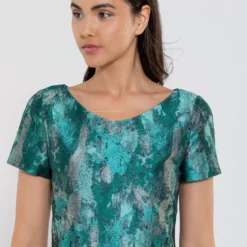 SWING Liva Dress -Jurken Verkoopwinkel Livadress Darkgreen 5