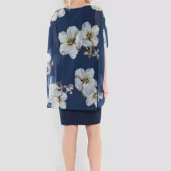 SWING Liya Dress 5AE16100 -Jurken Verkoopwinkel Liyadress5AE16100 Navy 3