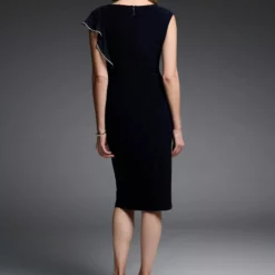 Joseph Ribkoff Liza Dress -Jurken Verkoopwinkel Lizadress Midnightblue 3 scaled