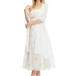 Vera Mont Lorenza Scarf -Jurken Verkoopwinkel Lorenzascarf White 2