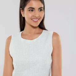 SWING Loua Dress -Jurken Verkoopwinkel Louadress Ivory 5