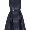 SWING Lurex Stripes Dress Navy -Jurken Verkoopwinkel LurexstripesdressNavy 1