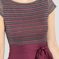 SWING Malika Dress -Jurken Verkoopwinkel Malikadress Brilliantwine 6