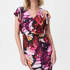 Joseph Ribkoff Mella Dress 232108 -Jurken Verkoopwinkel Melladress232108 Midnightblue 3 scaled