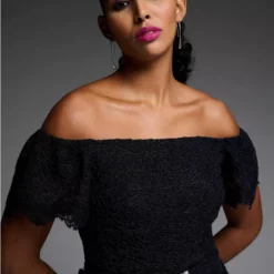 Joseph Ribkoff Merita Dress -Jurken Verkoopwinkel Meritadress Midnightblue 5