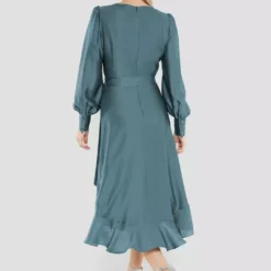 SWING Messel Dress -Jurken Verkoopwinkel Messeldress Fadedblue 3