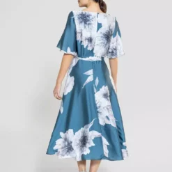 SWING Mezda Dress -Jurken Verkoopwinkel Mezdadress Jewelblue 3