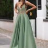 Christian Koehlert Mikado Dress Peppermint Green -Jurken Verkoopwinkel MikadodressPeppermintGreen 1