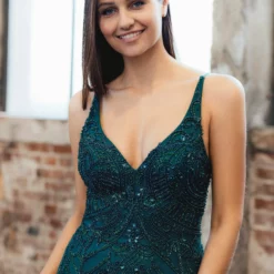 Christian Koehlert Mindy Dress 0708 -Jurken Verkoopwinkel Mindydress0708 Botanicalgreen 3 scaled