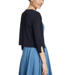 Vera Mont Mira Viscose Bolero -Jurken Verkoopwinkel Miraviscosebolero Nightsky 3