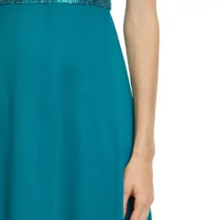 Vera Mont Monti Dress Smoky Teal -Jurken Verkoopwinkel MontidressSmokyteal 6
