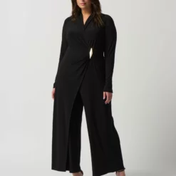 Joseph Ribkoff Nadine Jumpsuit 233097 -Jurken Verkoopwinkel Nadinejumpsuit233097 Black 5 scaled